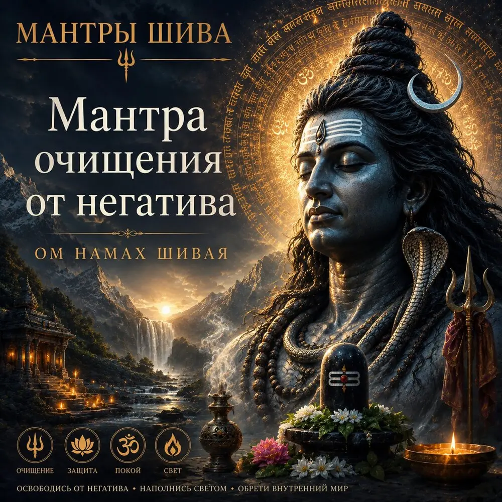 Мантры Шива - Мантра очищения от негатива - Ом Намах Шивая - Мантры Шива