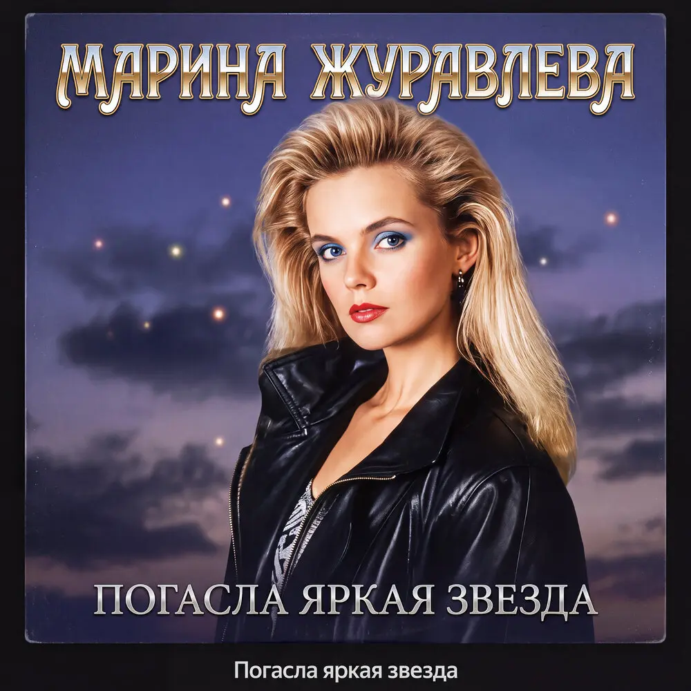 Погасла яркая звезда - Марина Журавлёва
