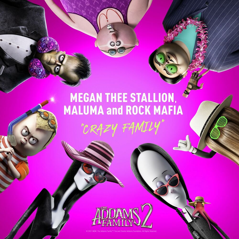 Crazy Family (From _The Addams Family 2_) - Megan Thee Stallion, Maluma & Rock Mafia