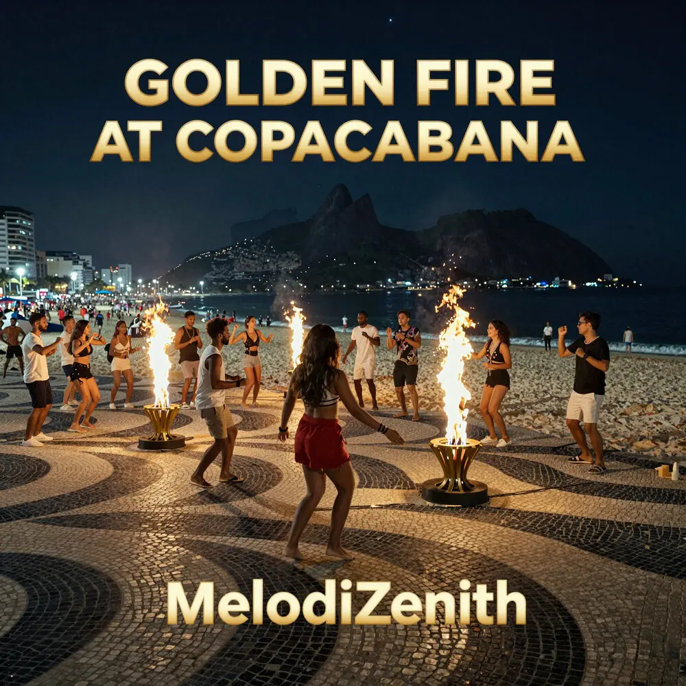 GOLDEN FIRE AT COPACABANA - MelodiZenith