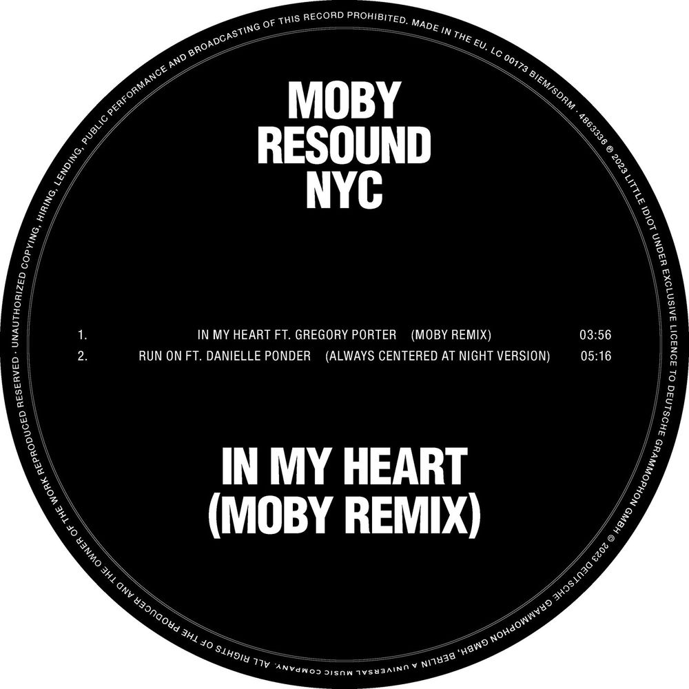 In My Heart (Moby Remix) (Feat. Gregory Porter) - Moby feat. Gregory Porter