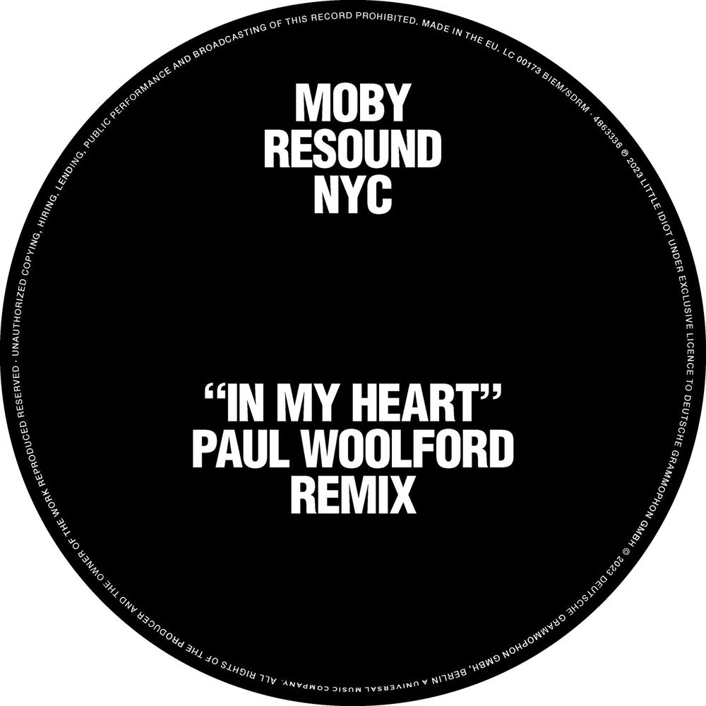 In My Heart (Paul Woolford Remix _ Edit) (Feat. Gregory Porter) - Moby & Paul Woolford feat. Gregory Porter