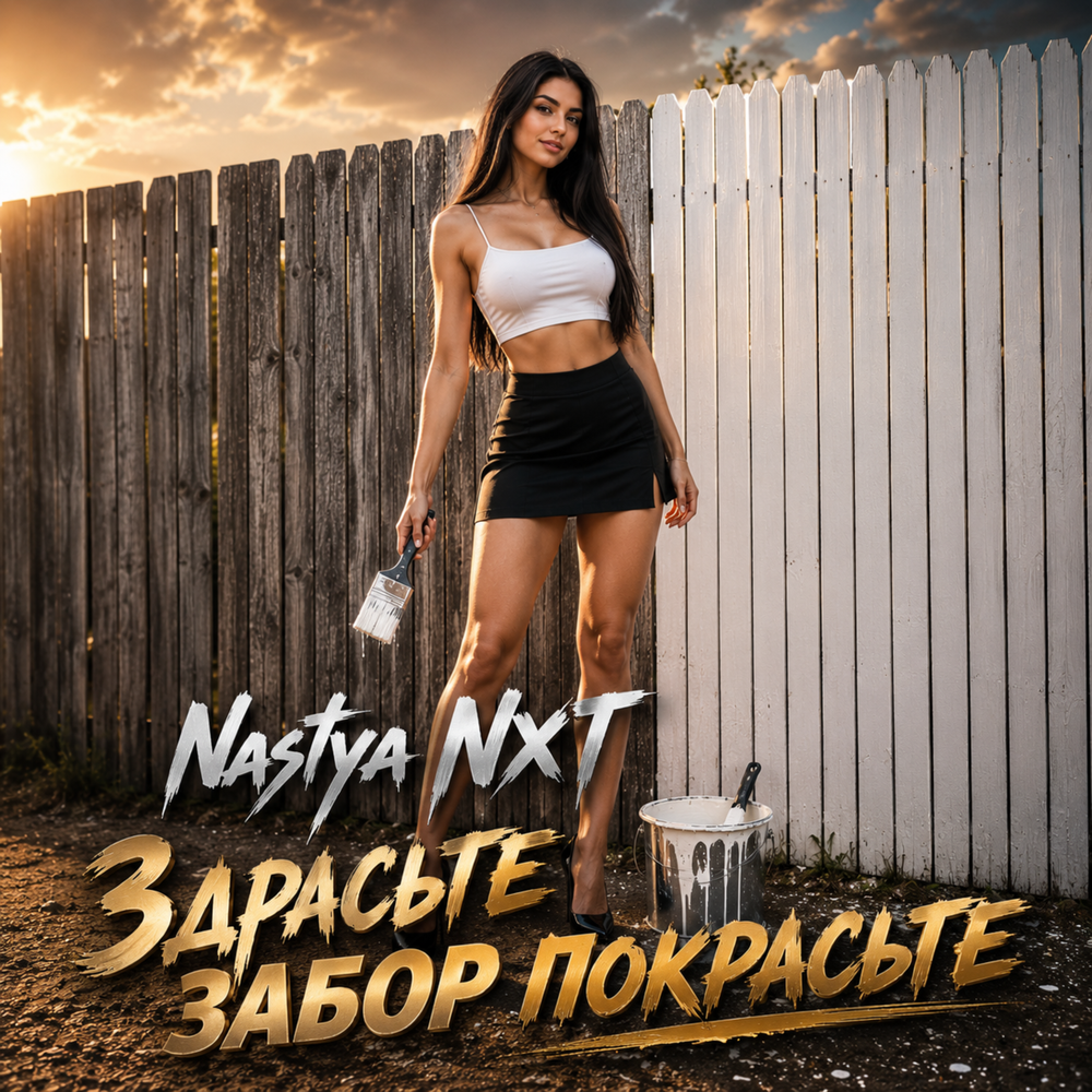 Здрасьте! Забор покрасьте - Nastya NXT