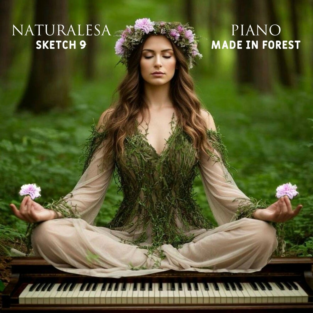 Piano Made in Forest (Sketch 9) - Naturalesa
