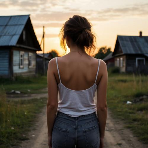 В деревне - ne.prosto