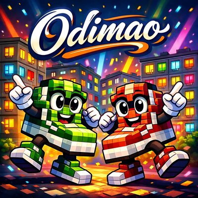 Шумные дворы и Оля - Odimao