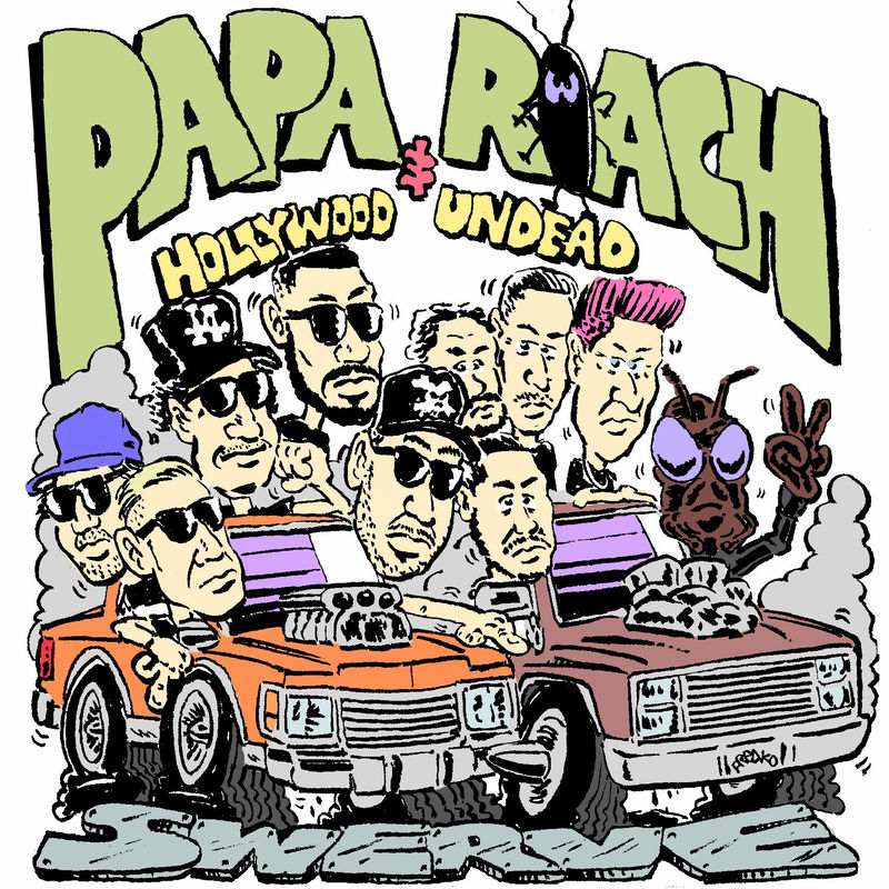 Swerve (Rockzilla Remix) - Papa Roach & Hollywood Undead