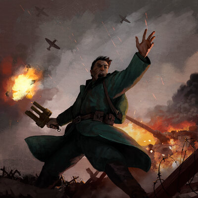 The Russian Is Not Defeated - Plamenev
