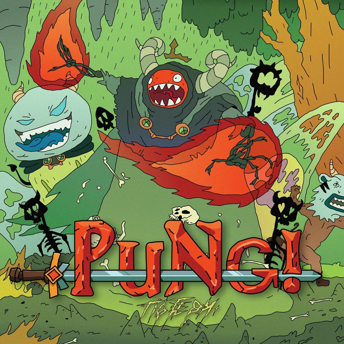 БЁРН - PUNG!, потери.