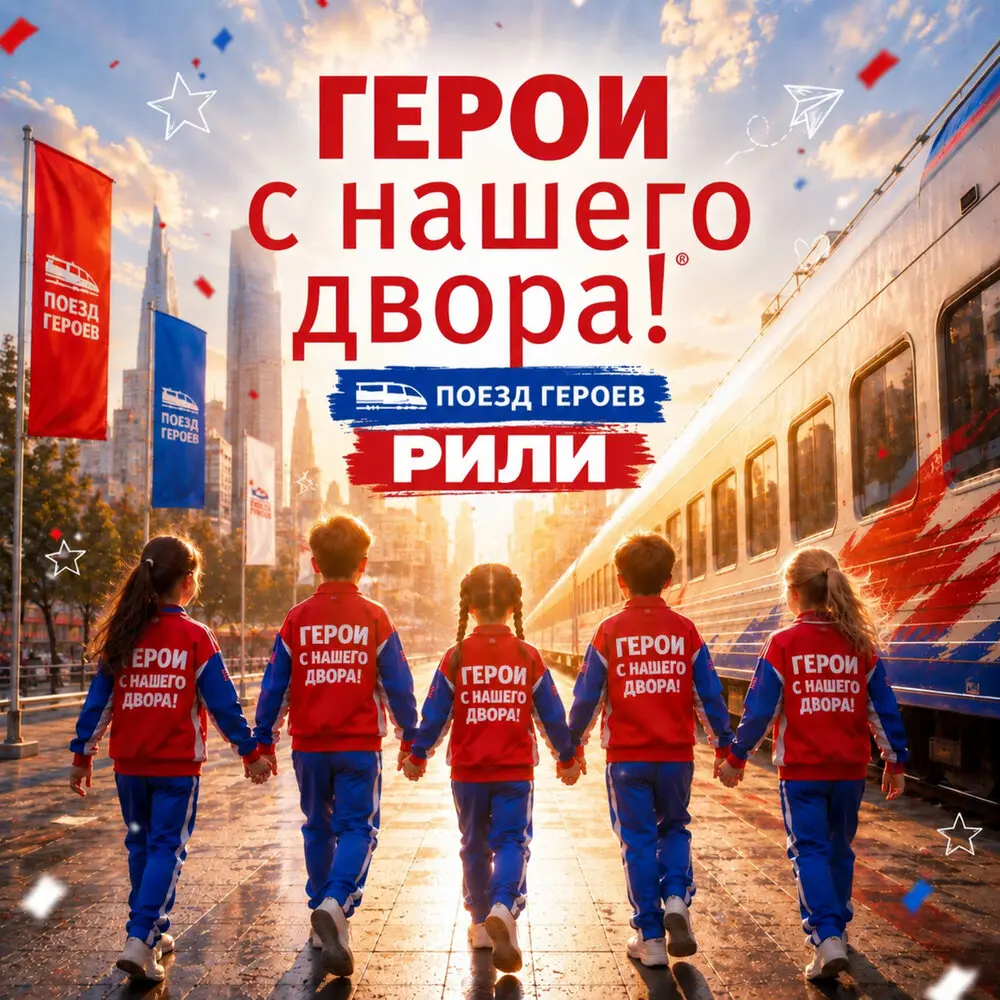 Поезд героев - Рили, Герои с нашего двора!