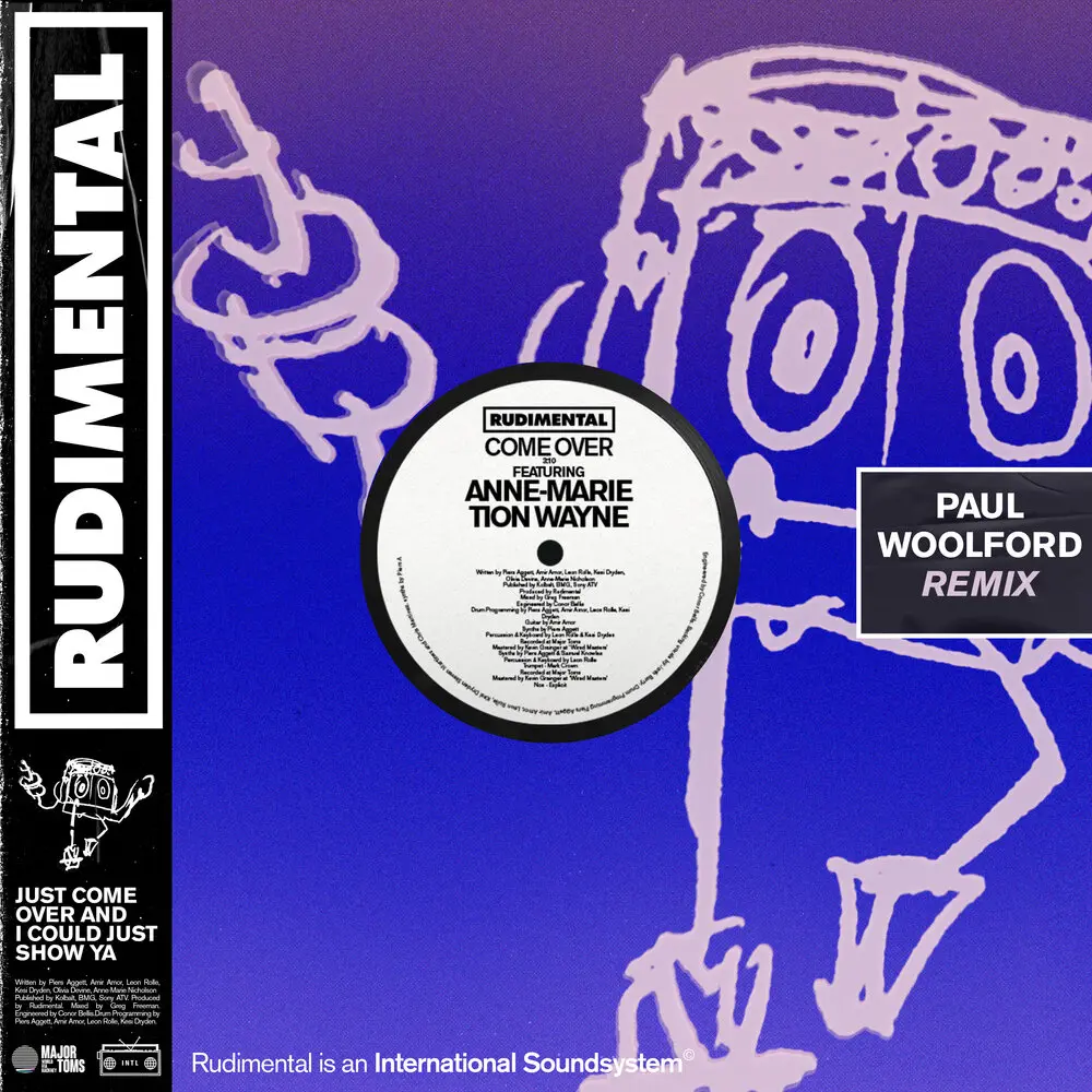 Come Over (Paul Woolford Remix; feat. Anne-Marie & Tion Wayne) - Rudimental, Anne-Marie, Tion Wayne, Paul Woolford