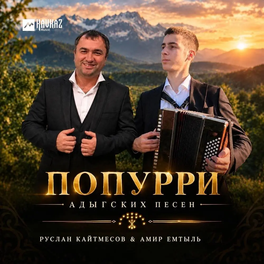 Попурри адыгских песен - Руслан Кайтмесов & Амир Емтыль