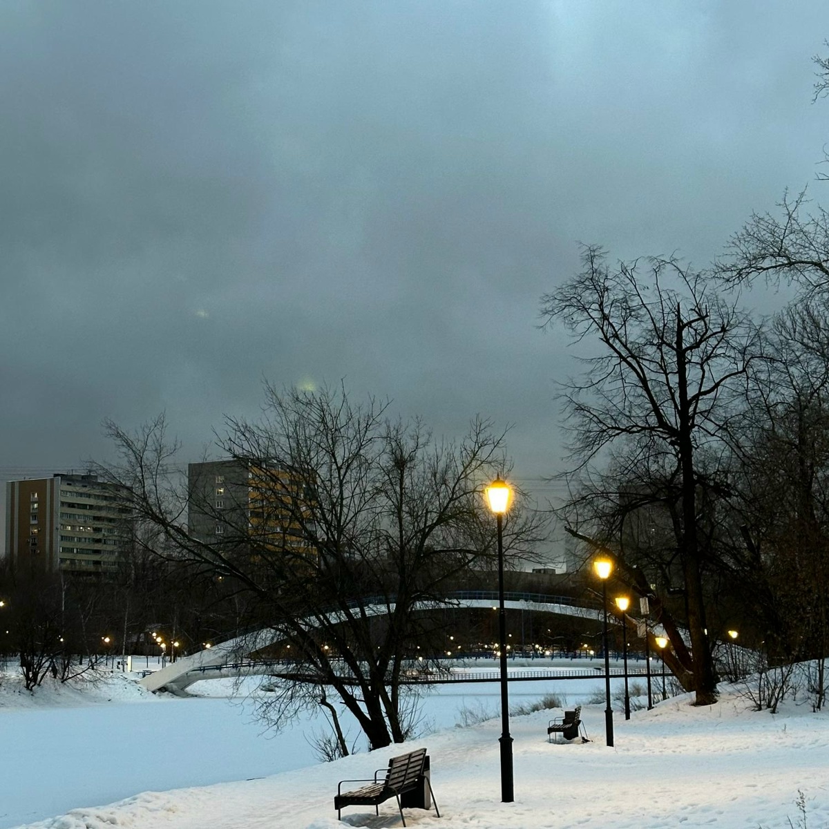 Overcast February Sky - Savva Blinnikov