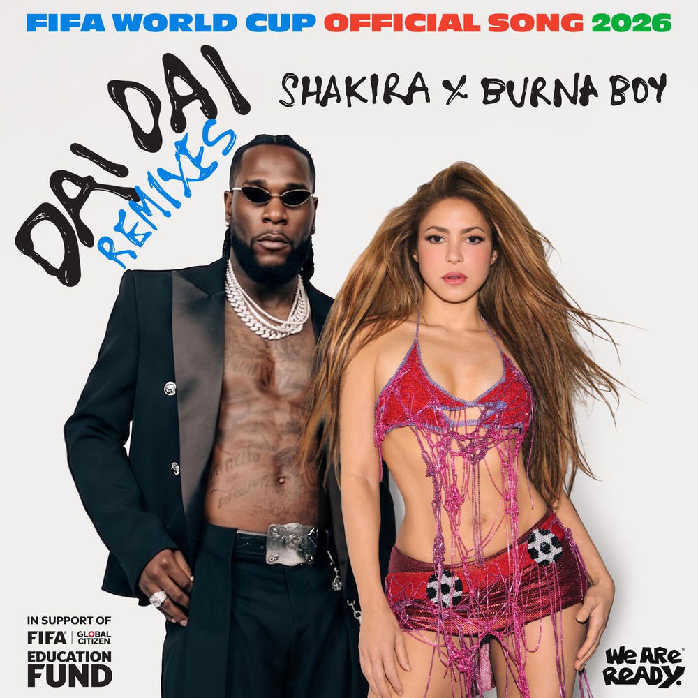 Dai Dai - Shakira, Burna Boy & SPINALL