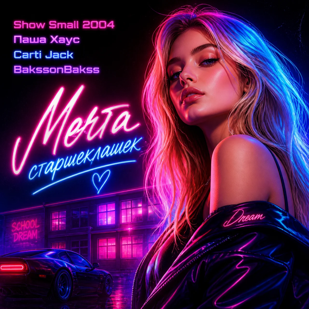 Мечта старшеклашек (prod. by kinderyessir) - Show Small 2004, Паша Хаус, Carti Jack, BAK$$ONBAK$$