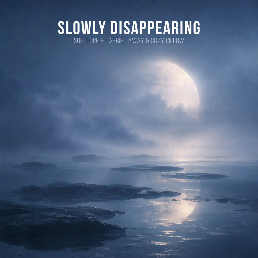 slowly disappearing - Softdope, carried away, cozy pillow