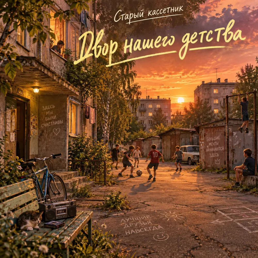 Двор нашего детства - Старый кассетник