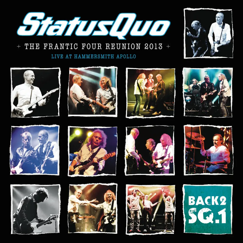 Backwater (Hammersmith Apollo, London 15th March 2013) - Status Quo, Francis Rossi, John Coghlan, Alan Lancaster, Rick Parfitt