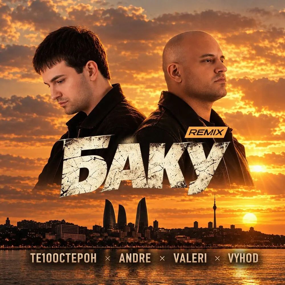 Баку (Remix) - Те100стерон, Andre, Valeri, VYHOD