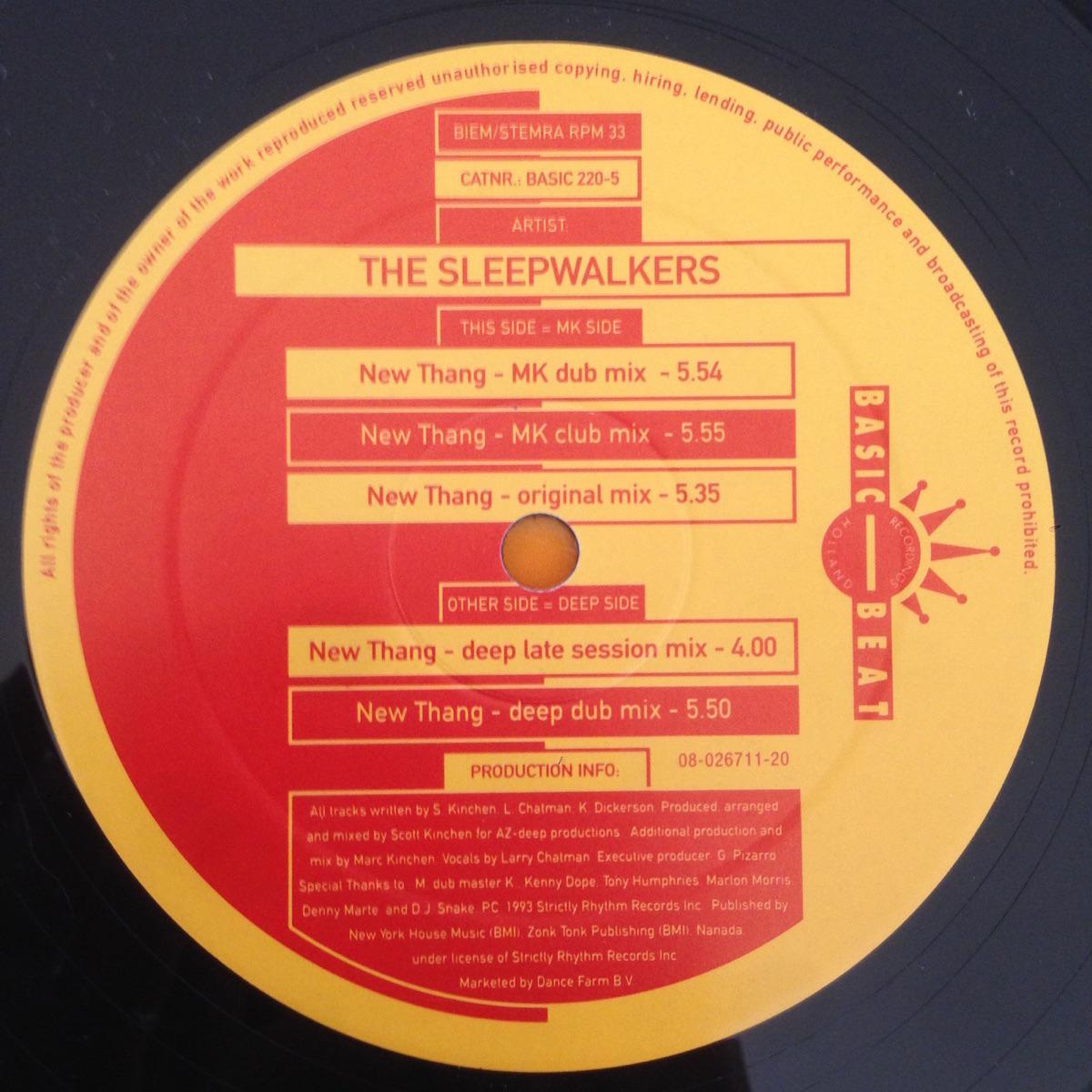 New Thang (MK Dub Mix) - The Sleepwalkers