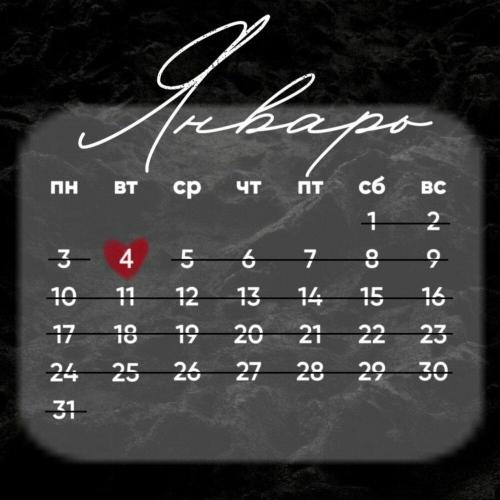 4 января - TIIGA