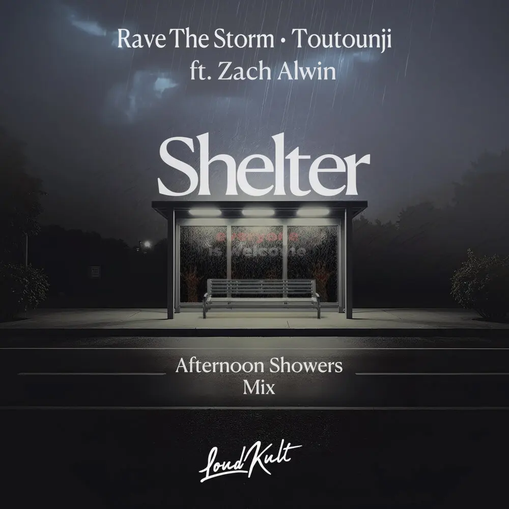 Shelter (Afternoon Showers Mix) - Toutounji, Rave The Storm, Zach Alwin