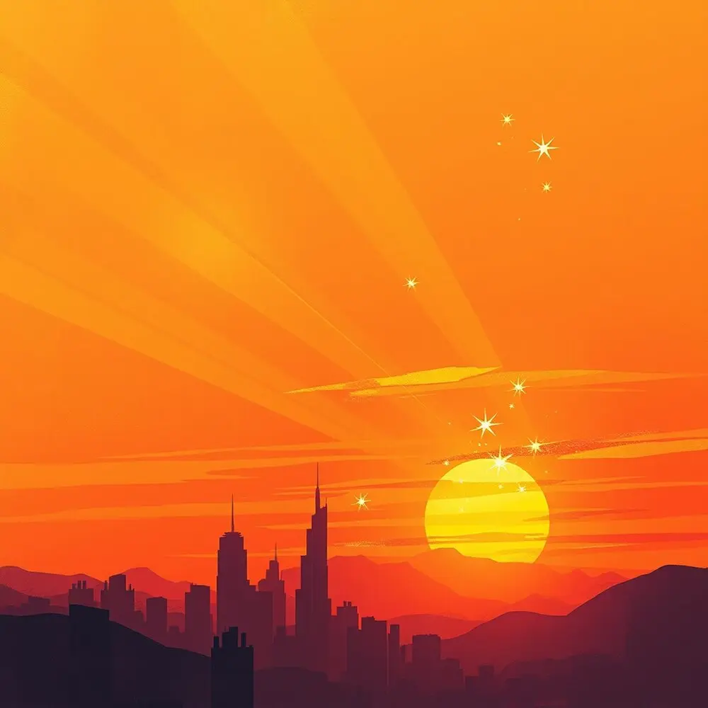 Tangerine Sky - Velvet Static