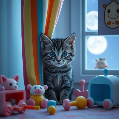 Котёнок-орлёнок - Весёлые ёжики