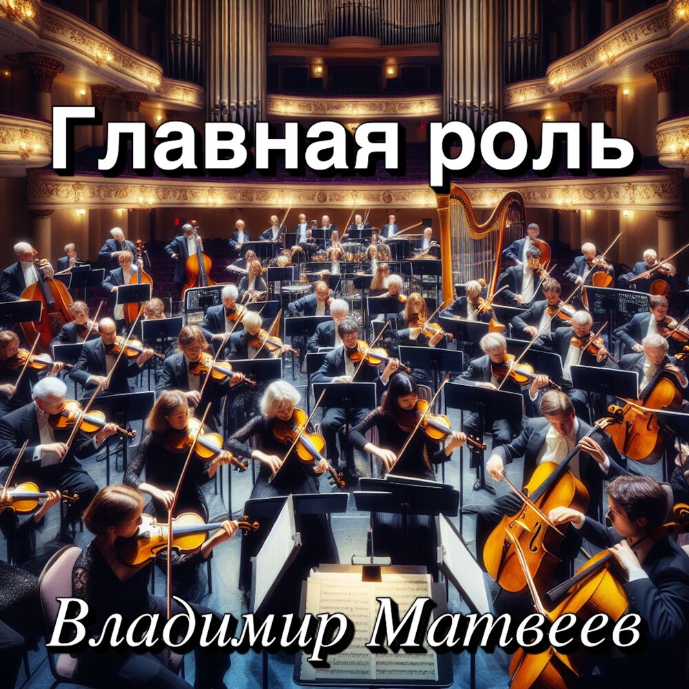 Главная роль - Владимир Матвеев