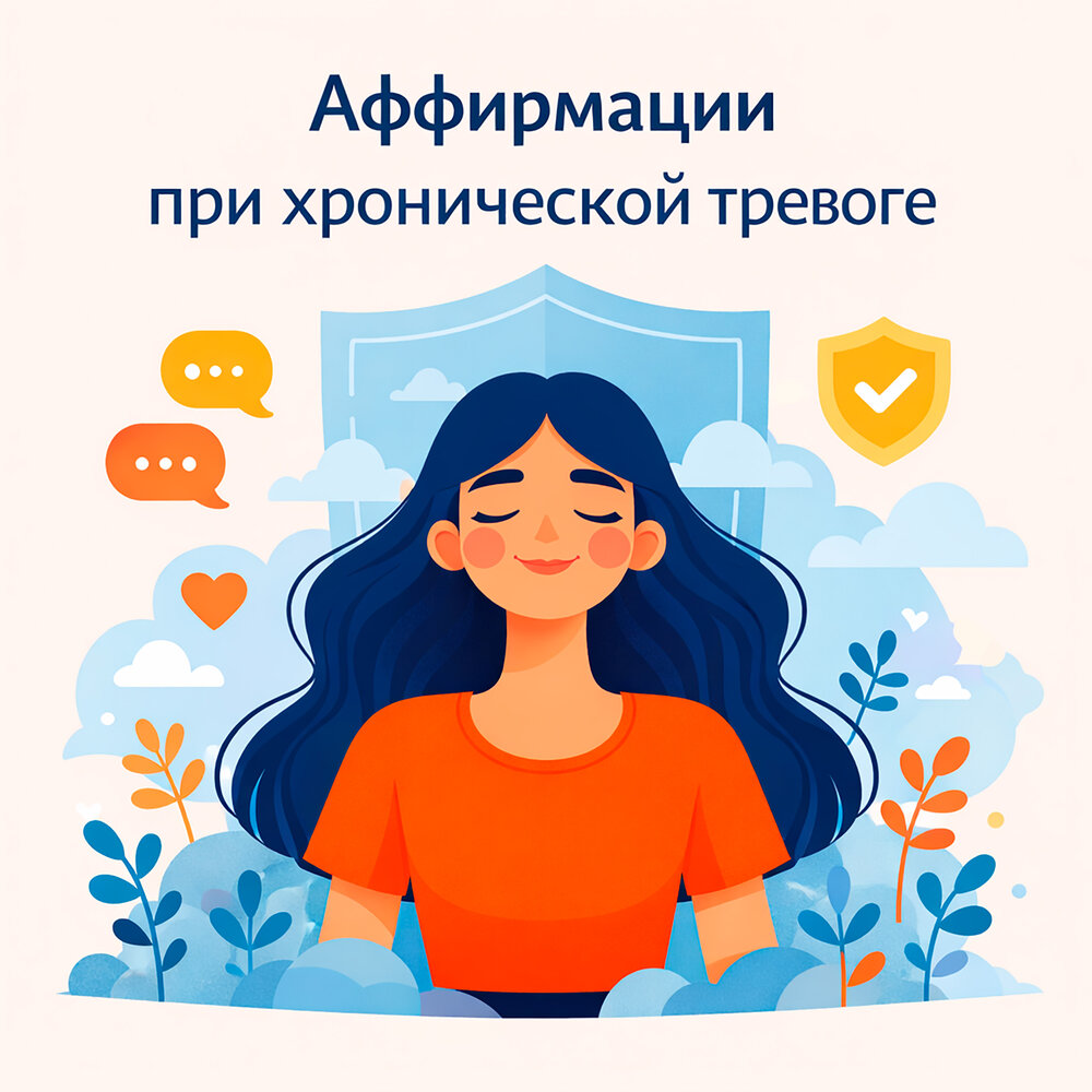 Аффирмации при хронической тревоге - VMK Studio, Музыка для медитации, Музыка для сна, Музыка для релаксации