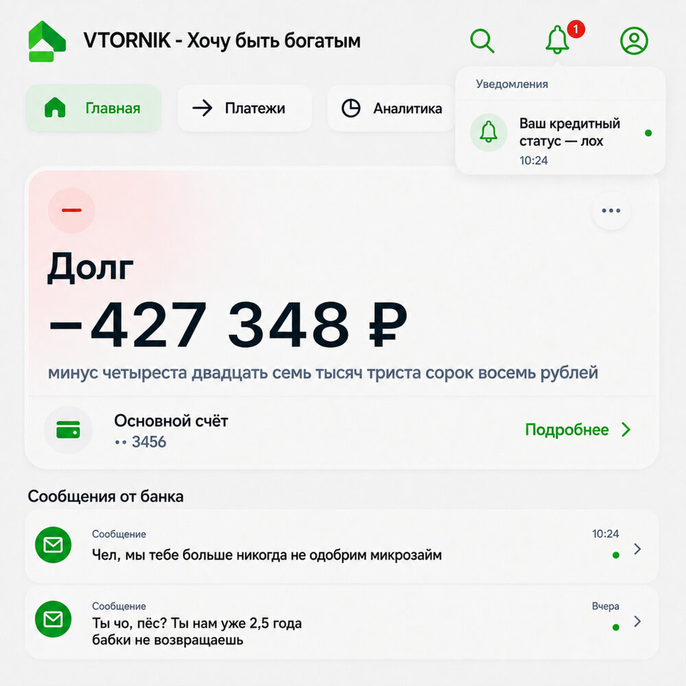 Хочу быть богатым - VTORNIK