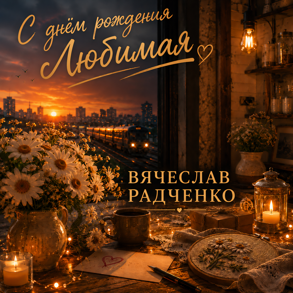 С днём рождения любимая - Вячеслав Радченко