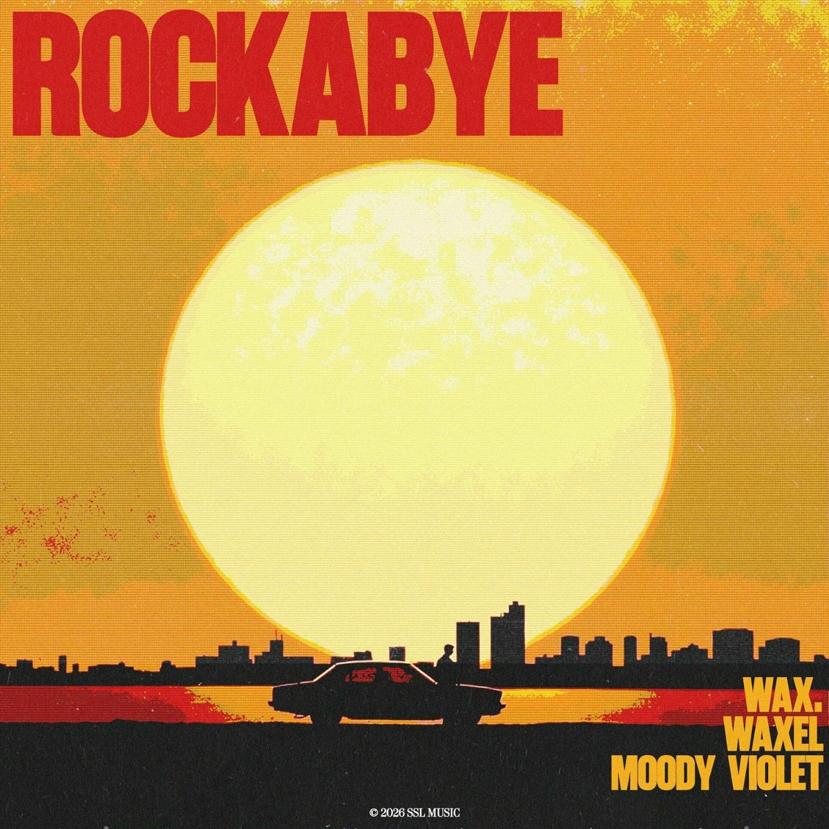 Rockabye - wax., Moody Violet, Waxel