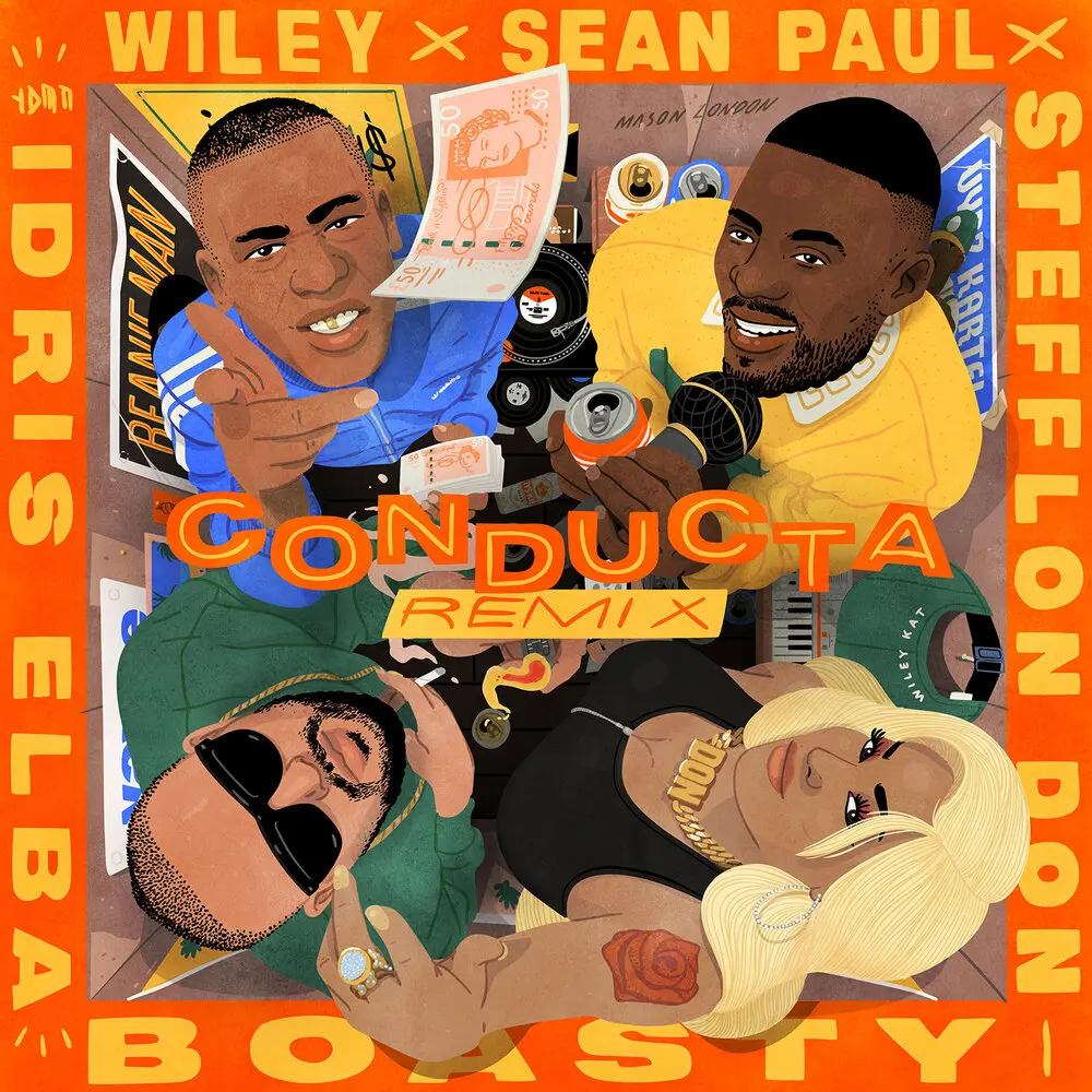 Boasty (Conducta Remix) - Wiley, Stefflon Don, Sean Paul, Idris Elba, Conducta