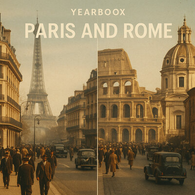 Paris and Rome - Yearboox