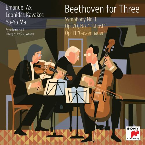 Yo-Yo Ma, Leonidas Kavakos & Emanuel Ax - Symphony No. 1 in C Major, Op. 21 III. Menuetto. Allegro molto e vivace