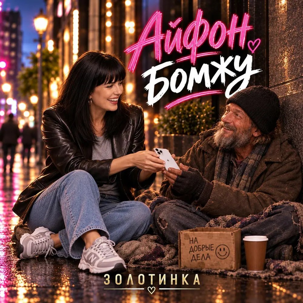Айфон бомжу - Золотинка